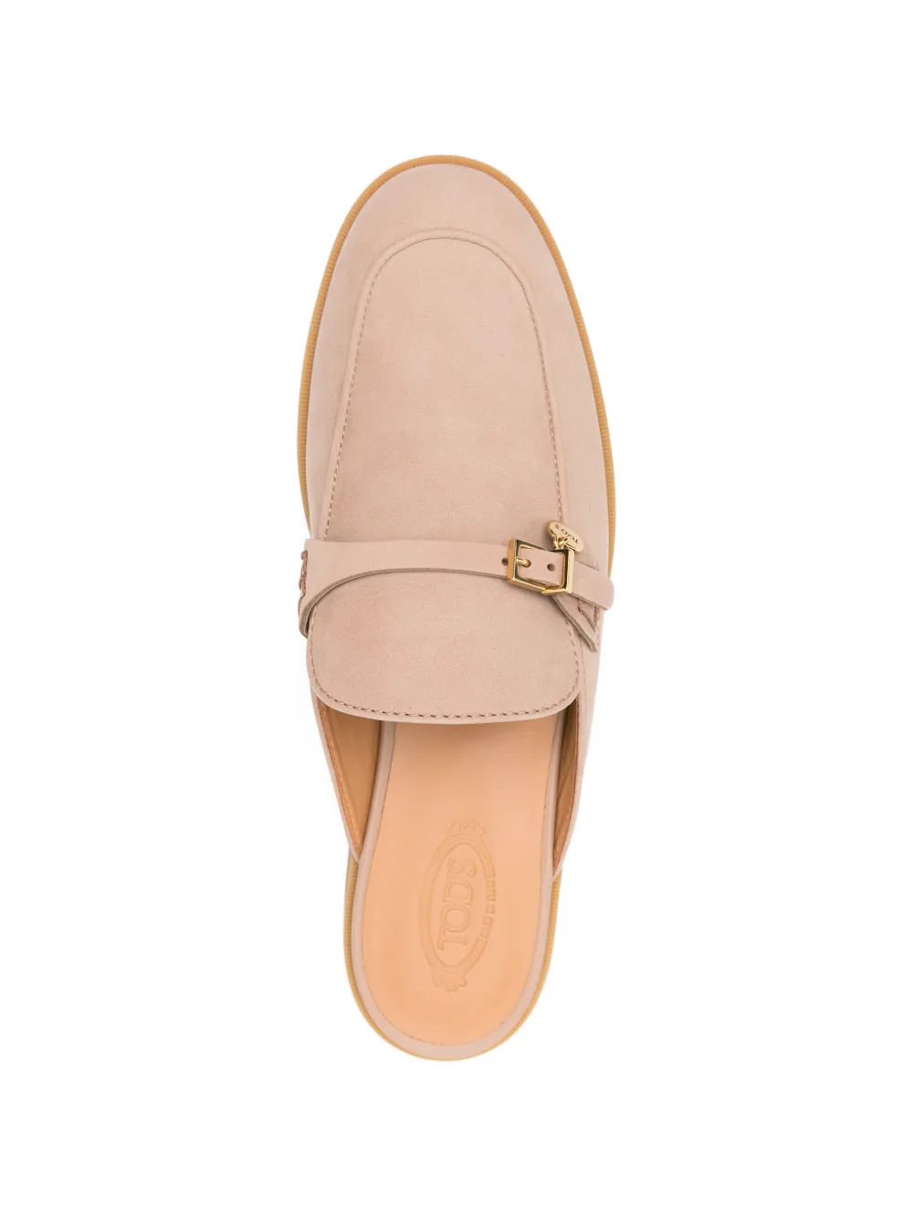 Tod's Muiltjes met gesp Beige