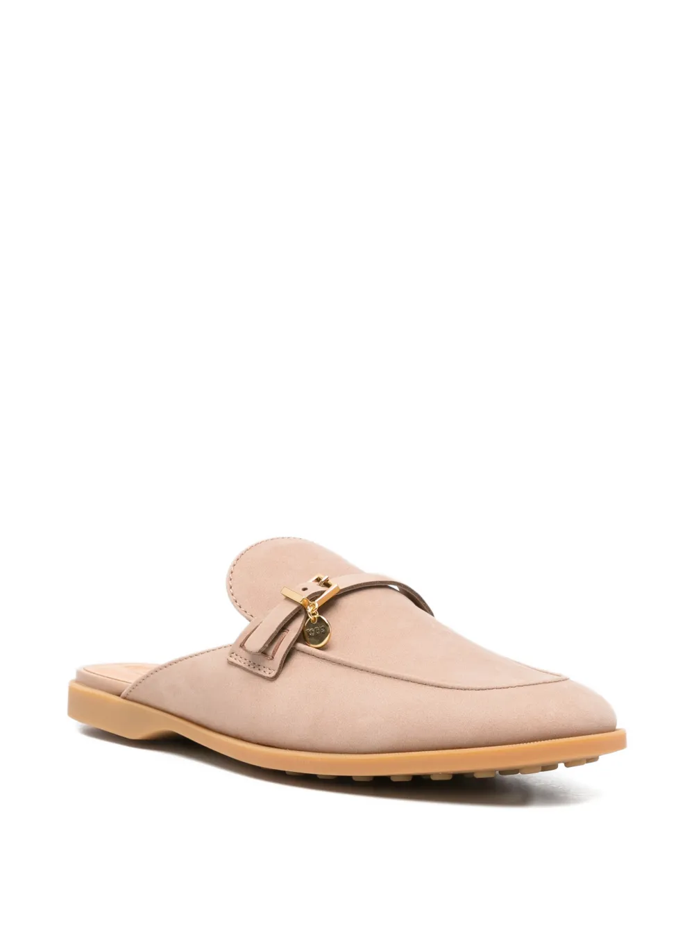 Tod's Muiltjes met gesp Beige