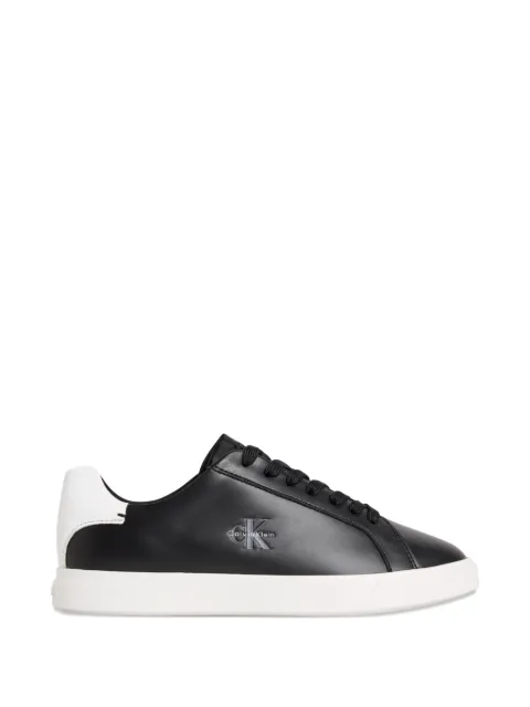 Calvin Klein logo-plaque lace-up sneakers