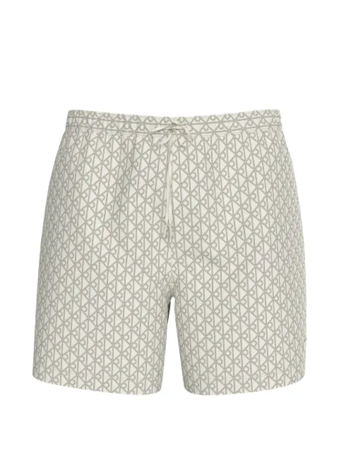 Calvin Klein printed drawstring swim shorts