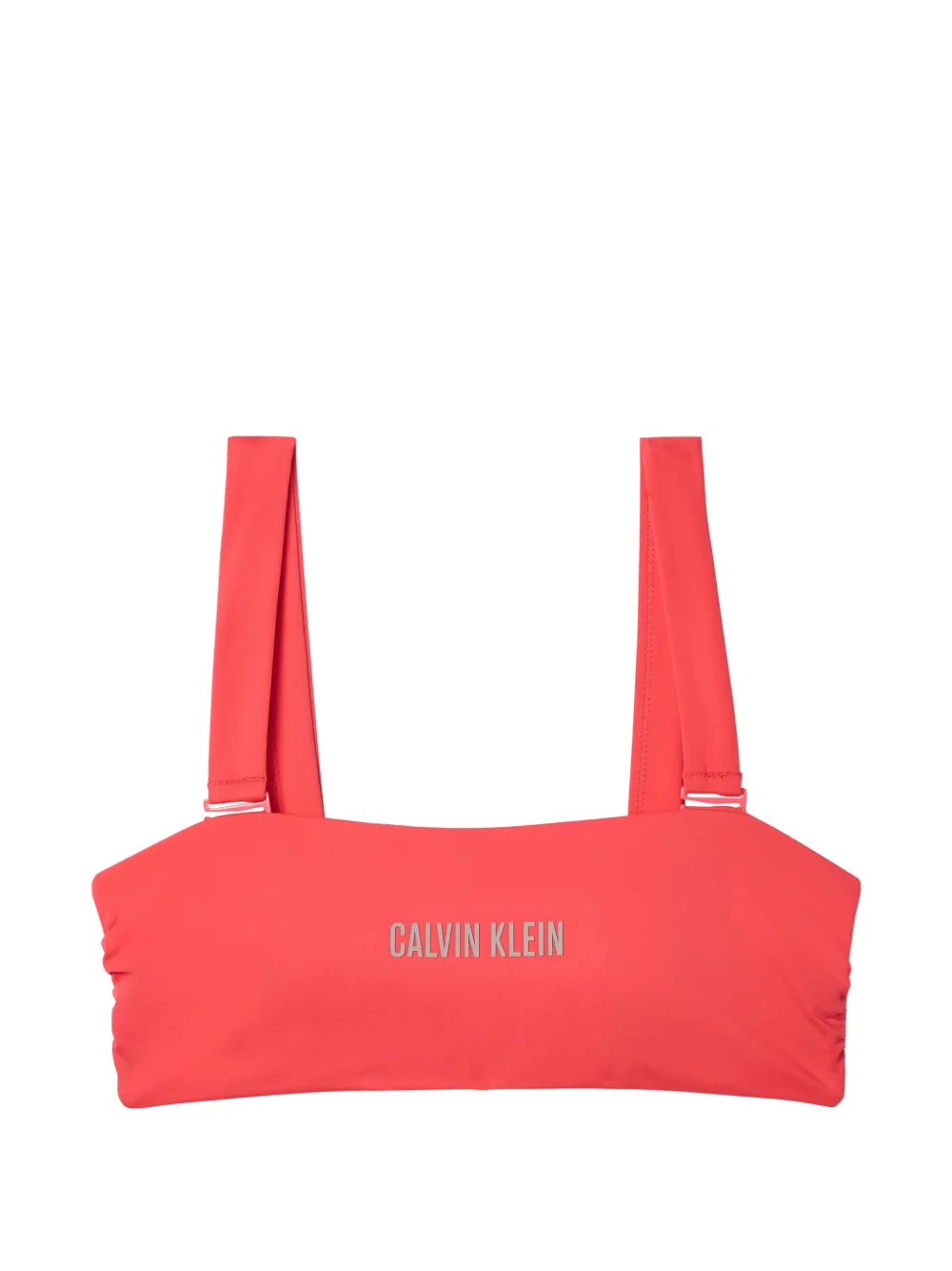 Calvin Klein Intense Power Bandeau bikini top - Rosso