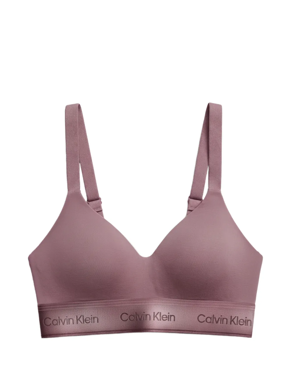 Calvin Klein logo-detail bra - Viola