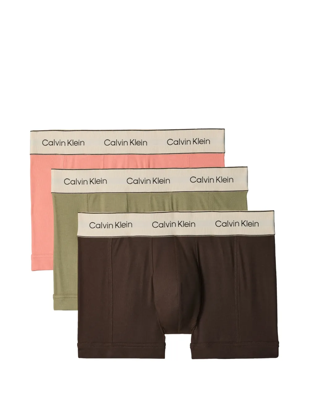 Calvin Klein elasticated boxers (set of three) - Grün