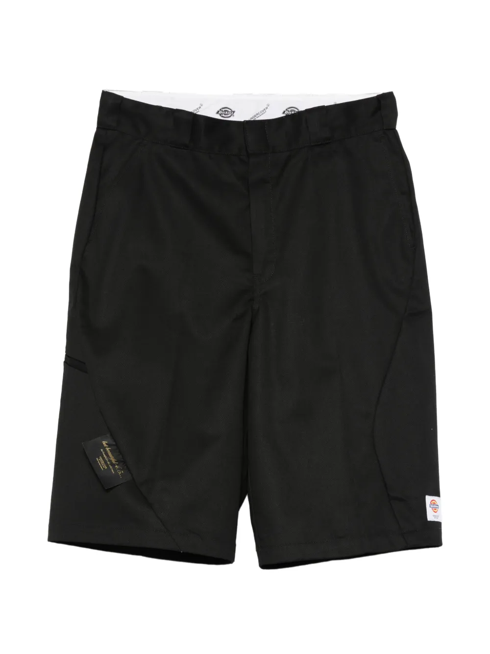 Undercover x Dickies logo-patch shorts - Nero