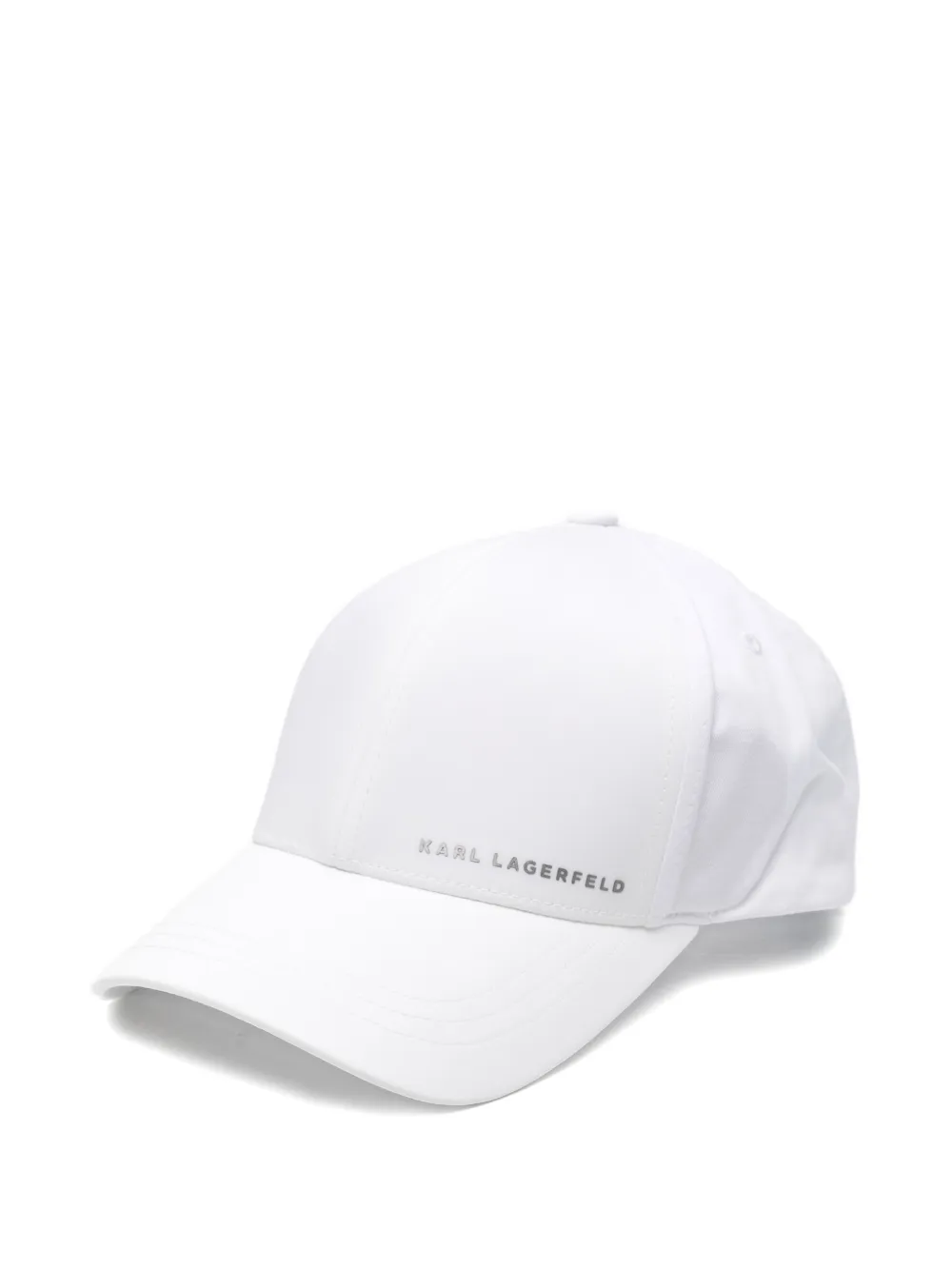 Karl Lagerfeld logo cap - Weiß