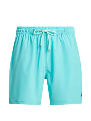 Polo Ralph Lauren Polo-Pony-motif Swim Shorts | Purple | FARFETCH
