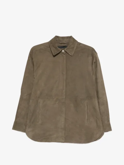Giorgio Brato suede long-sleeve shirt