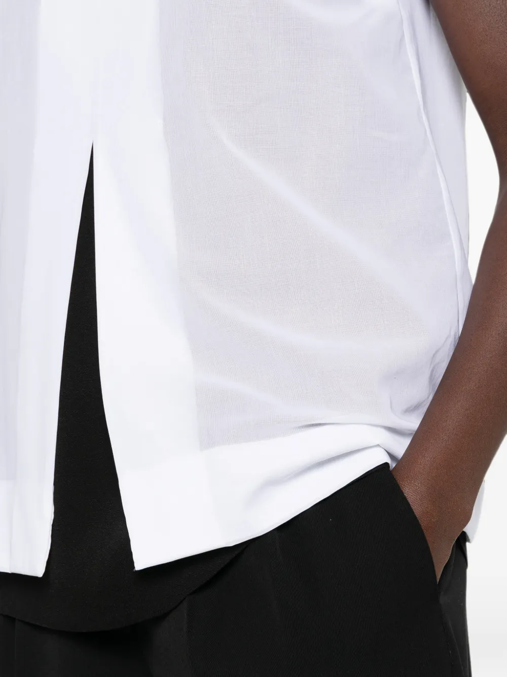 The Row Enzel mouwloze top Wit
