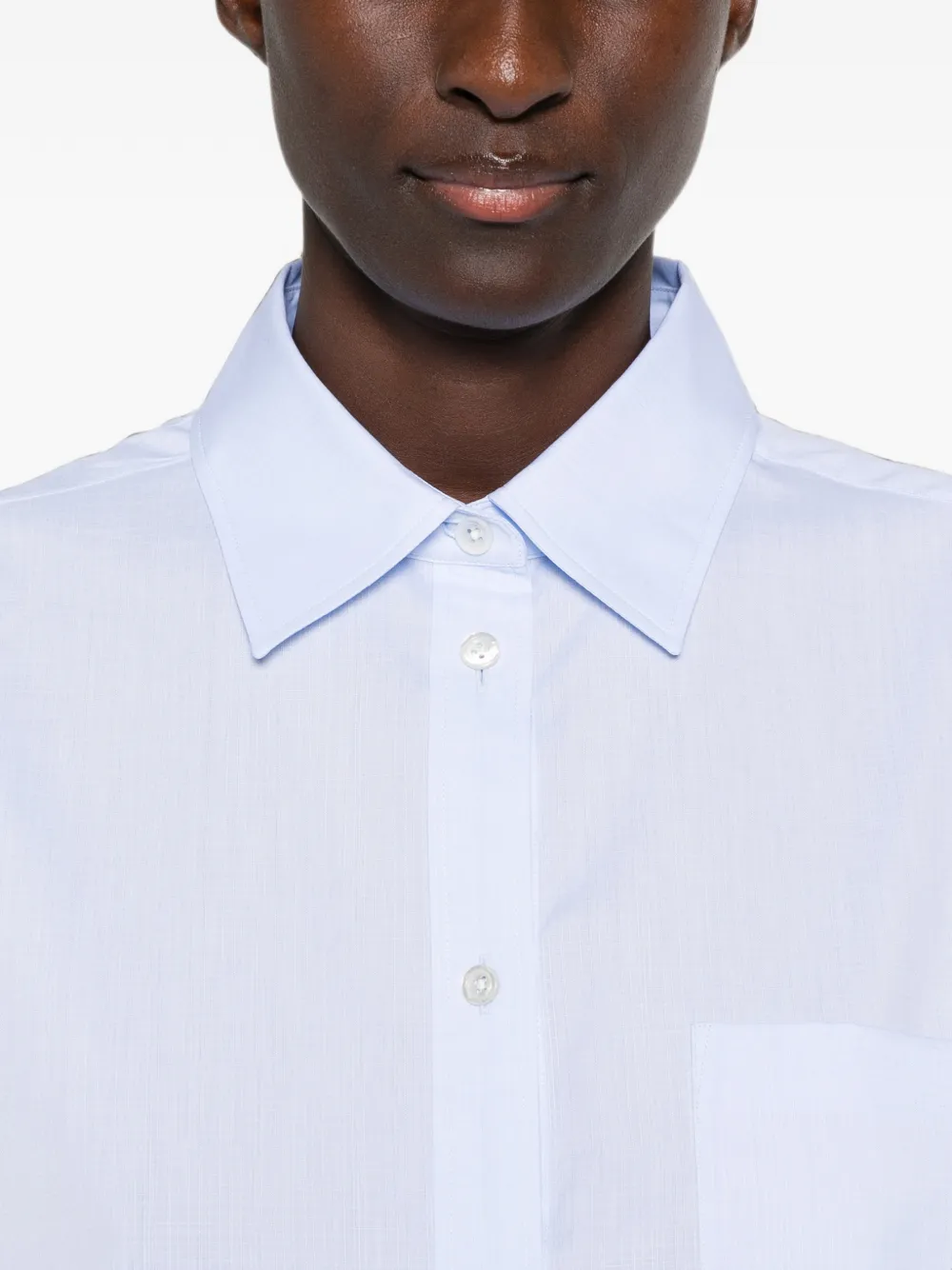 The Row Elva blouse Blauw