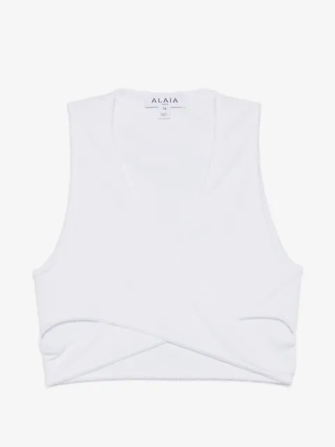 Alaïa Oberteil mit V-Ausschnitt