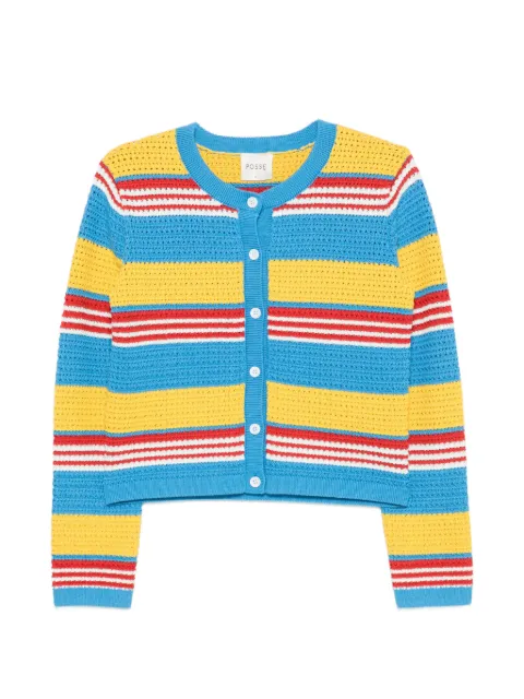 Posse Tammy striped cardigan
