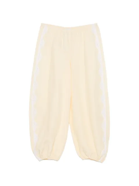 Posse Tabitha lace-trim pants