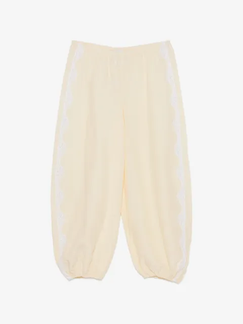 Posse Tabitha lace-trim pants