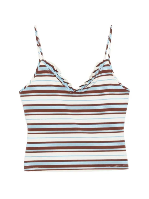 Posse Nadine ruffle-trim tank top