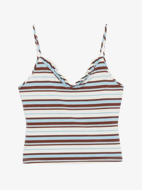 Posse Nadine ruffle-trim tank top