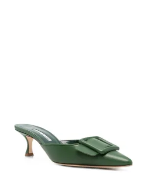 Manolo Blahnik（マノロ・ブラニク）ミュール - FARFETCH