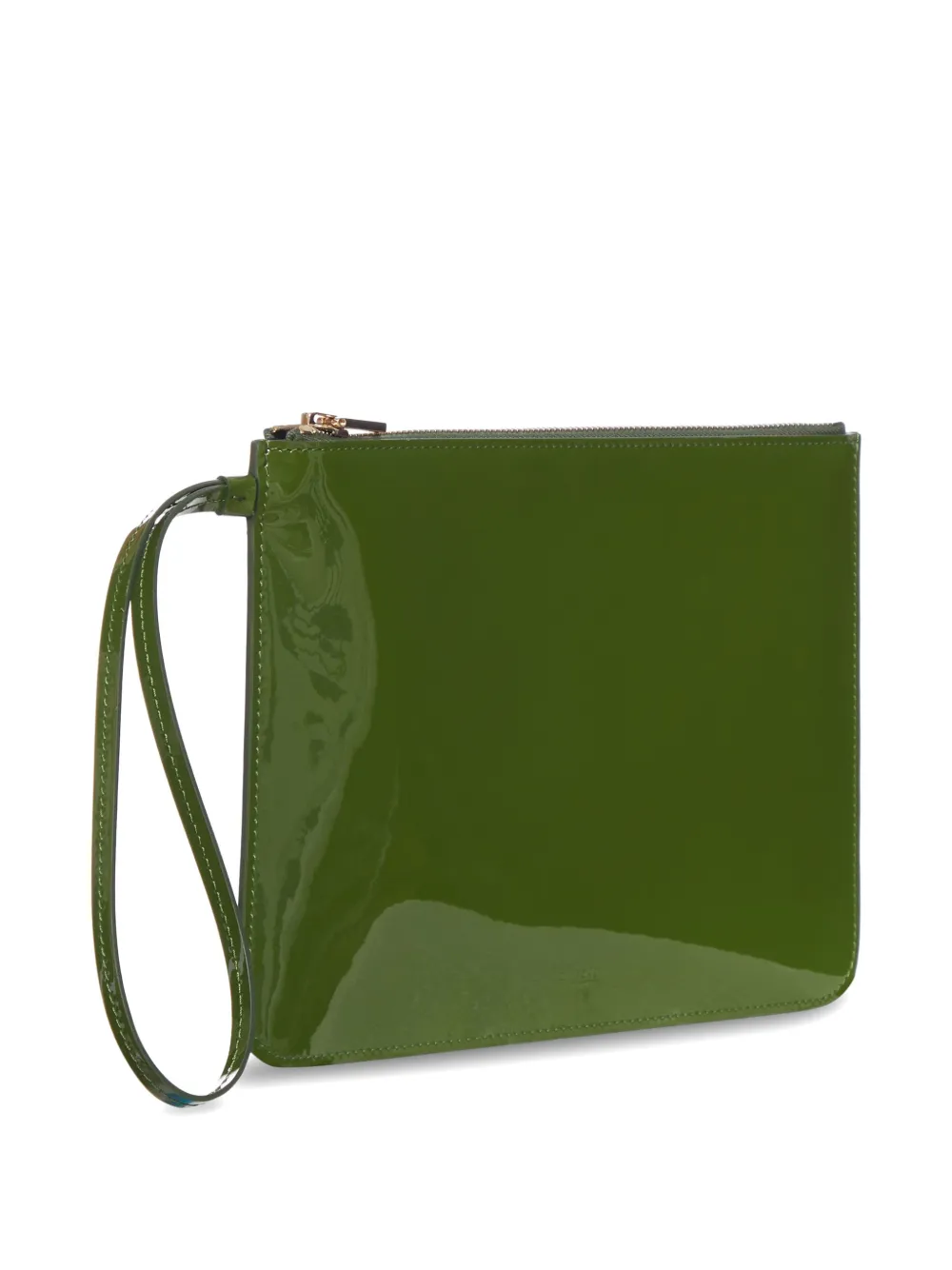  Tom Ford Zip-fastening Leather Clutch Bag - Green 