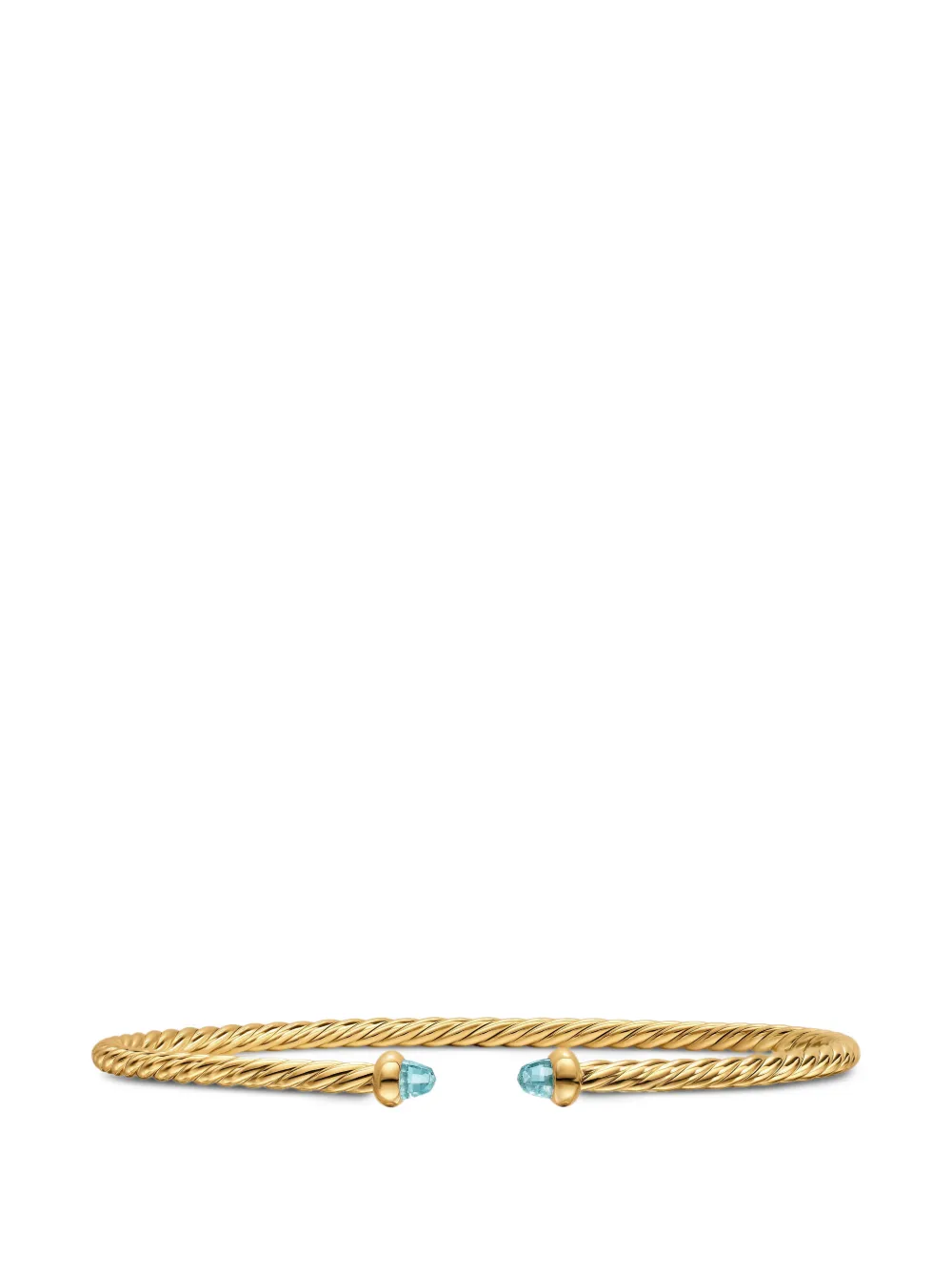 David Yurman micro Cablespira® flex bracelet - Gold