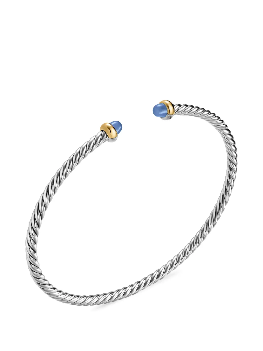 David Yurman Micro Cablespira® Flex Bracelet - Silver 