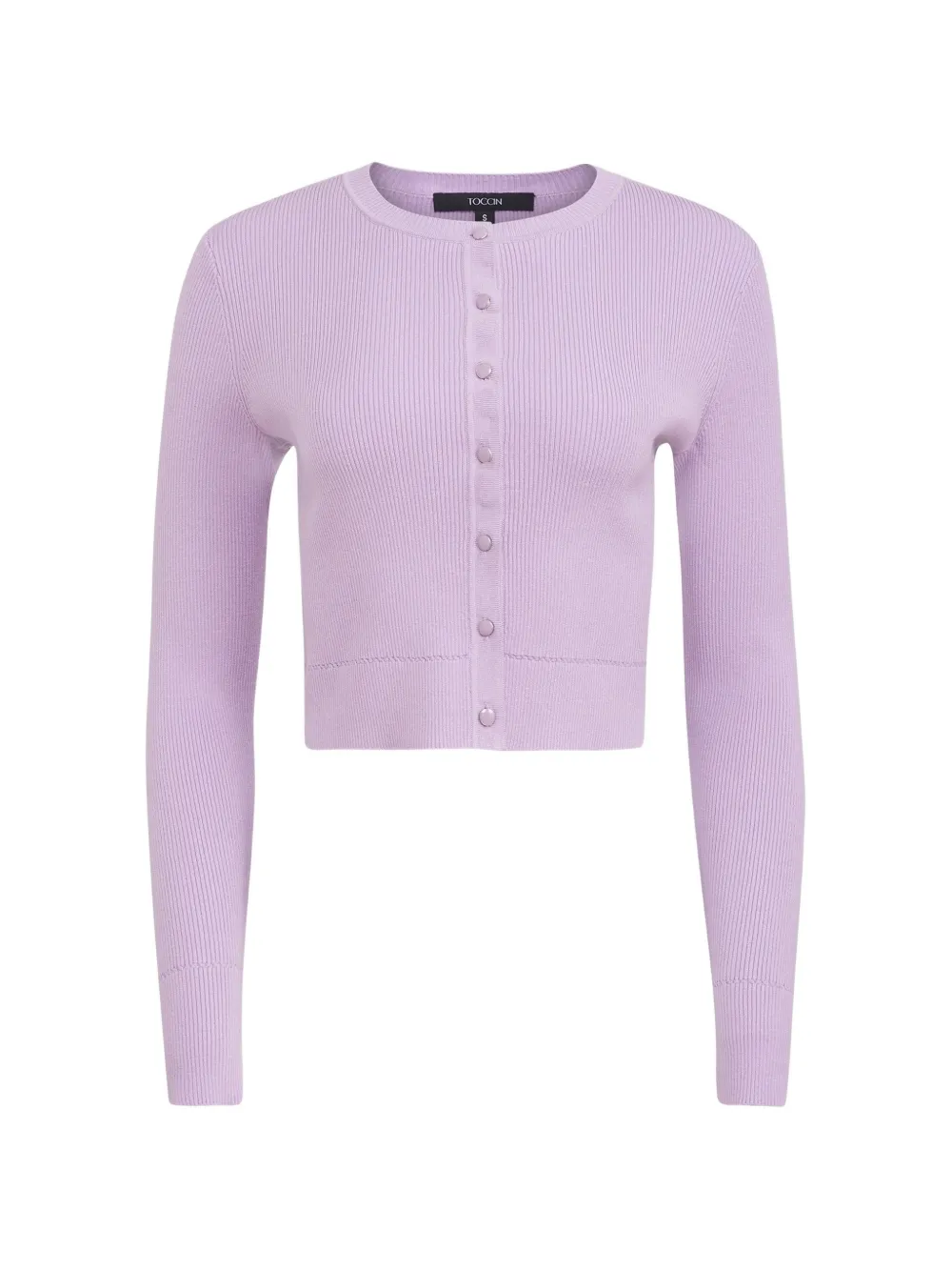 Toccin Zoe Classic cropped cardigan - Viola