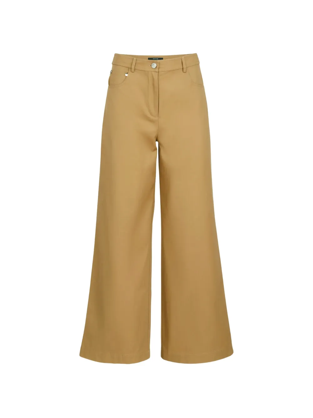 Toccin Nell 5-pocket straight cotton trousers - Marrone