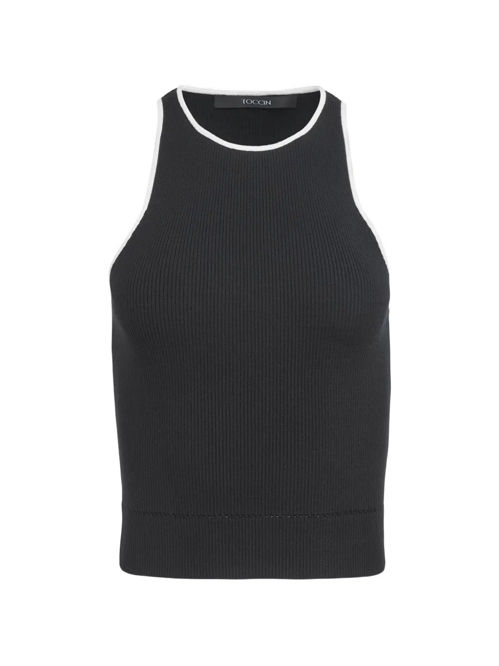 Toccin Avery trimmed tank top - Nero