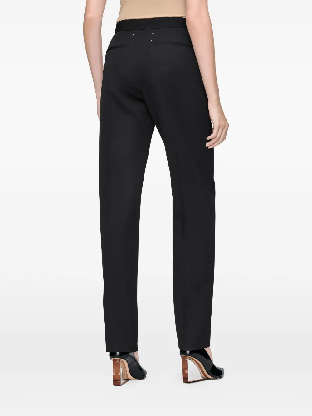 Maison Margiela Straight broek Zwart