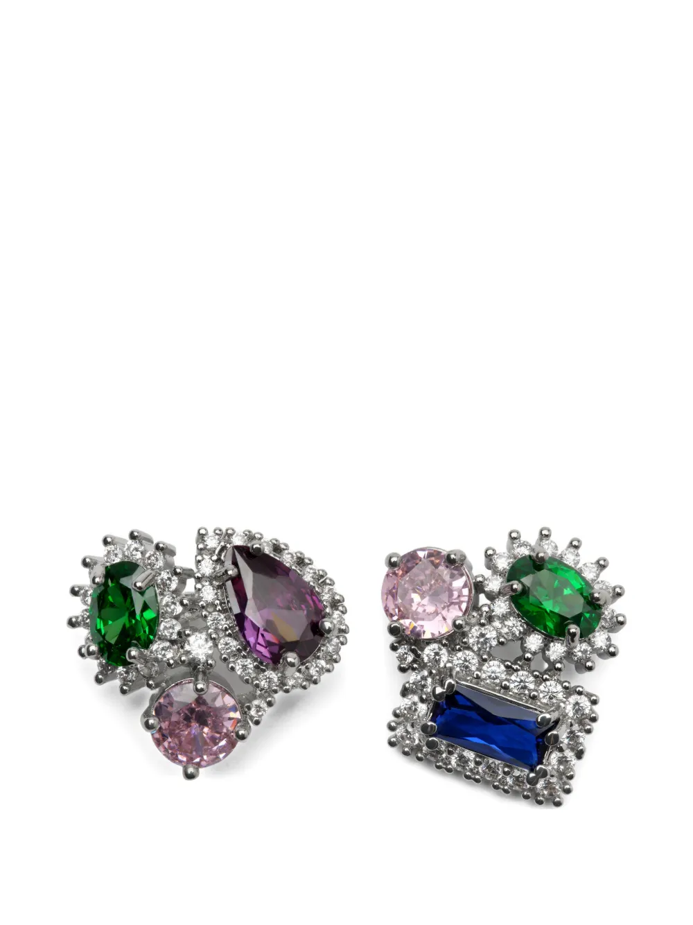 Maison Margiela Cluster Stud earrings - Argento