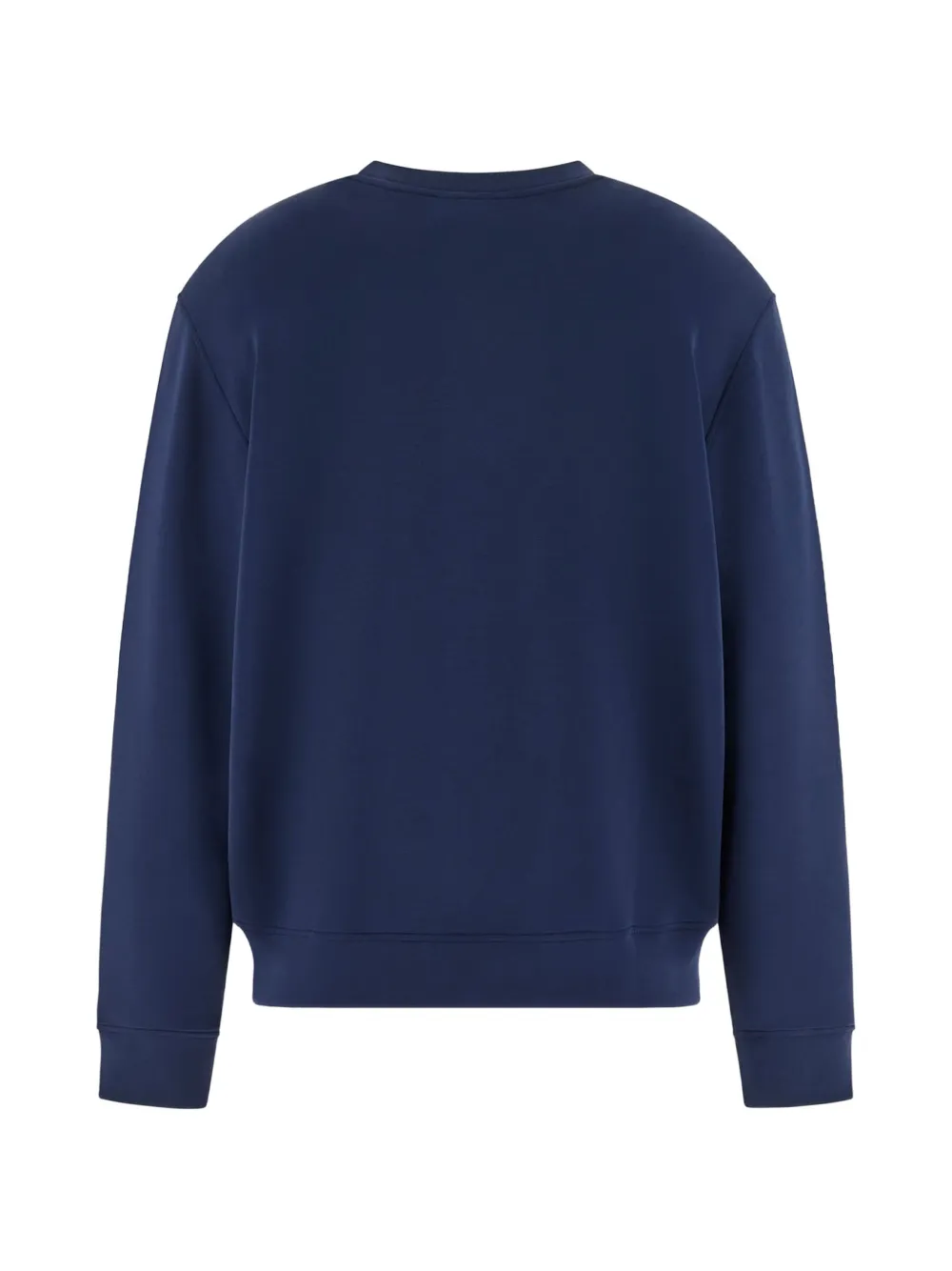 GUESS USA embossed crew neck sweatshirt Blauw