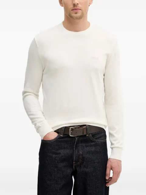 GUESS USA crew-neck logo sweater