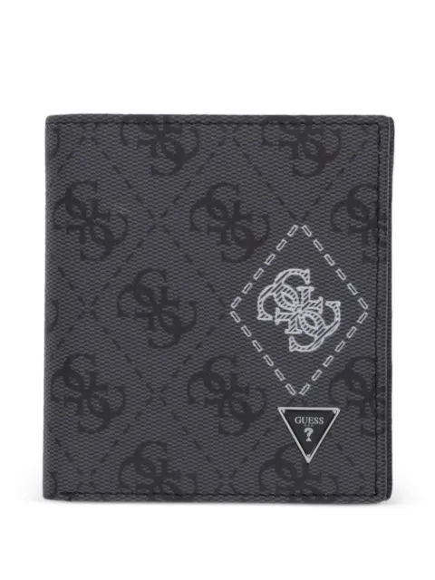 GUESS USA logo-pattern wallet