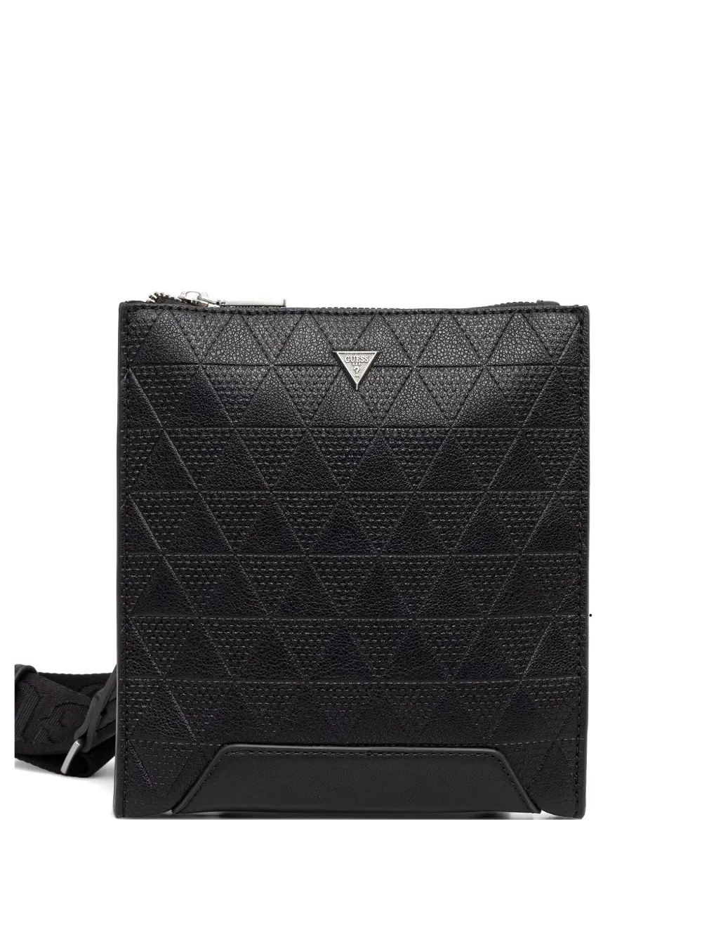 GUESS USA quilted messenger bag - Black
