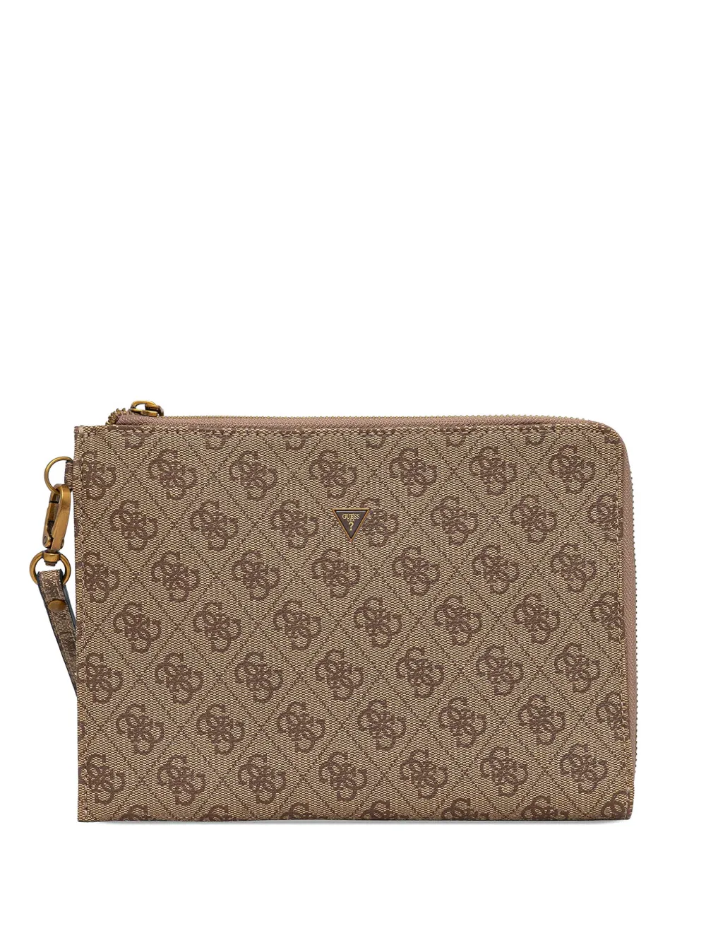 GUESS USA Clutch Milano 4G mini - Toni neutri