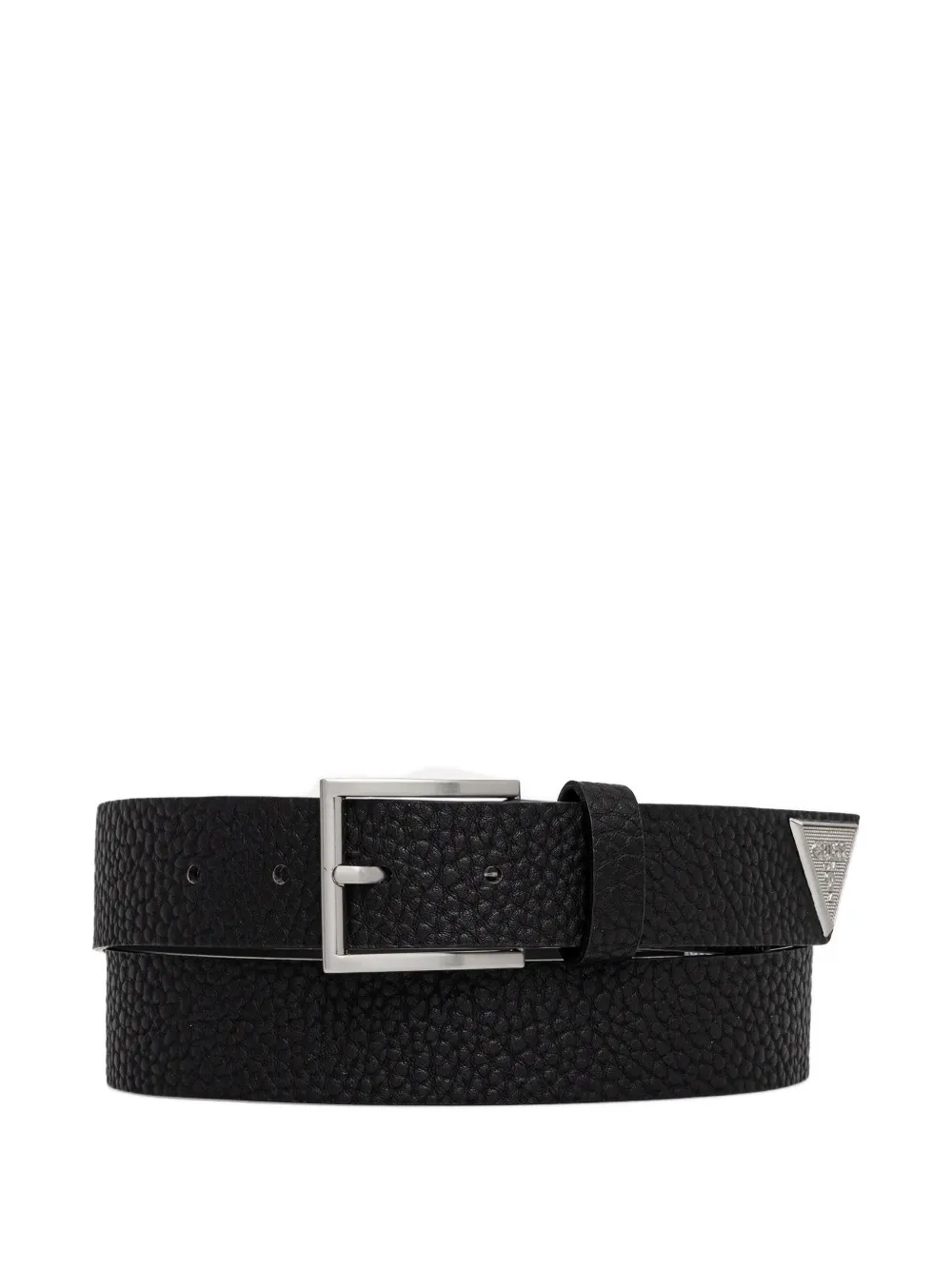 GUESS USA textured belt - Nero