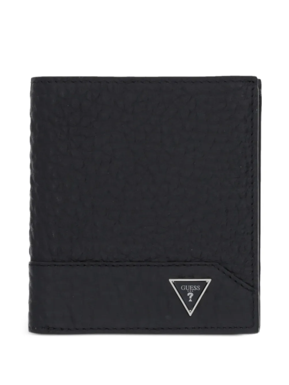 GUESS USA pebbled leather wallet - Nero