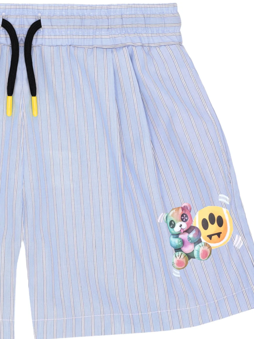 Barrow kids Shorts met print Blauw