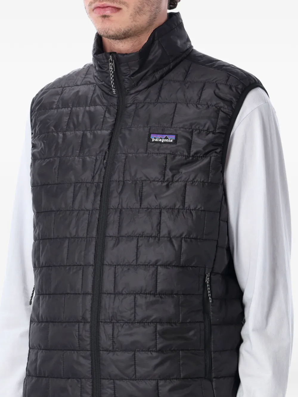 Patagonia Nano Puff gewatteerde bodywarmer Zwart
