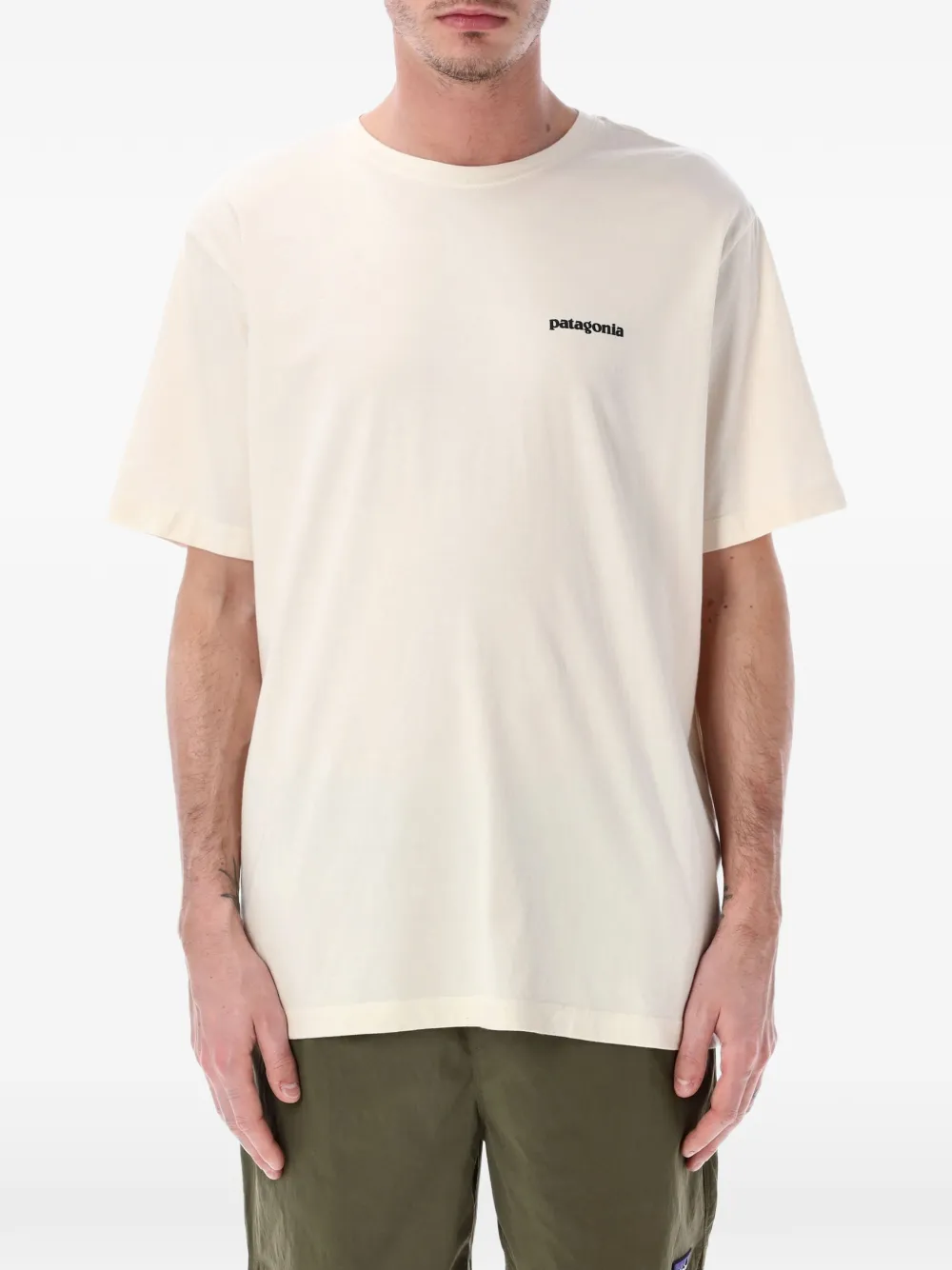 Patagonia P-6 graphic T-shirt - Toni neutri