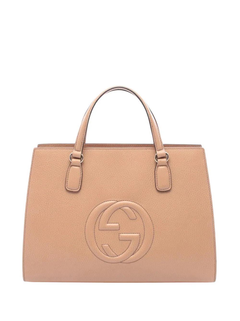 Gucci Pre-Owned 2016-2026 Leather GG Soho handbag - Brown