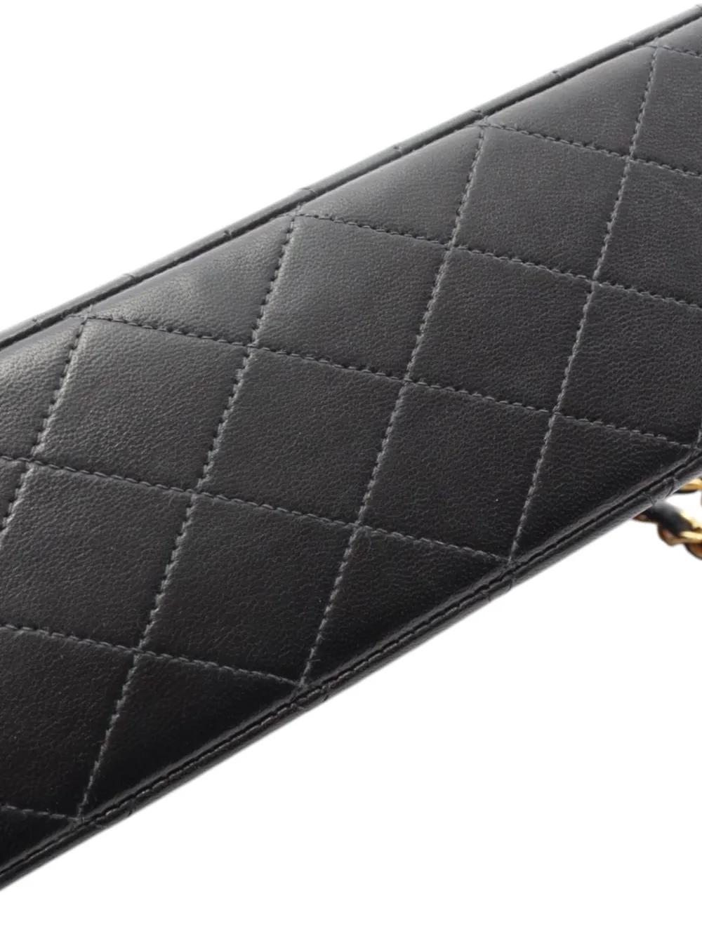 1996-1997 Medium Classic Lambskin Double Flap Shoulder Bag