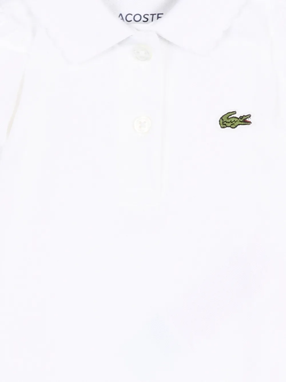  Lacoste Kids Short-sleeved Polo Body - White 