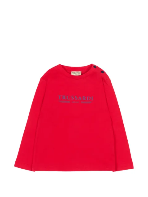 TRUSSARDI JUNIOR camiseta de manga larga con logo