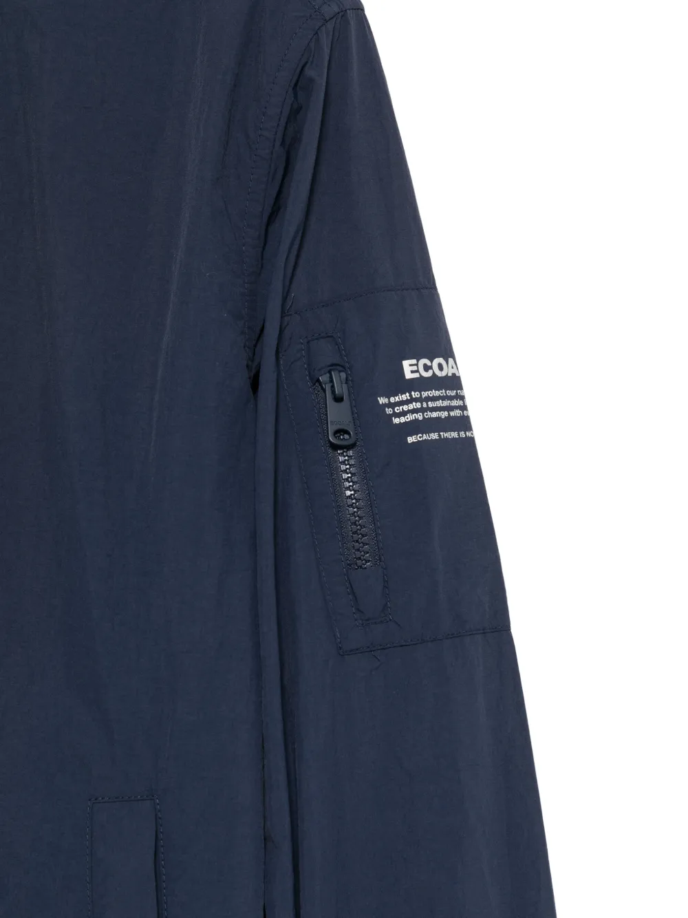 Ecoalf Jack met rits Blauw