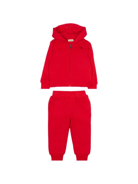 TRUSSARDI JUNIOR zip hooded tracksuit 
