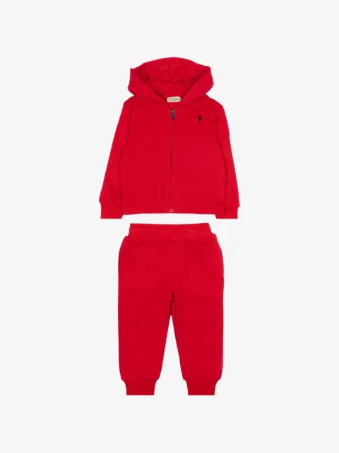 TRUSSARDI JUNIOR zip hooded tracksuit 