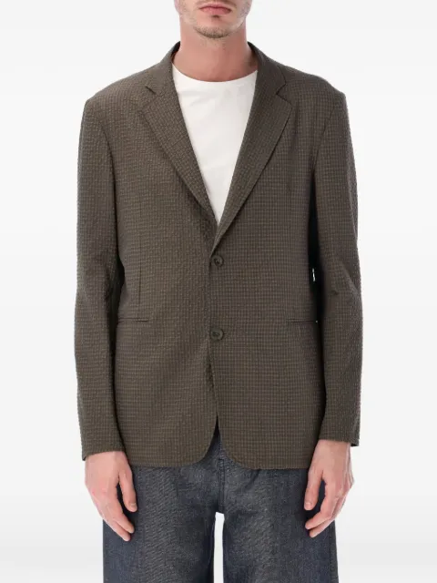 Emporio Armani seersucker blazer