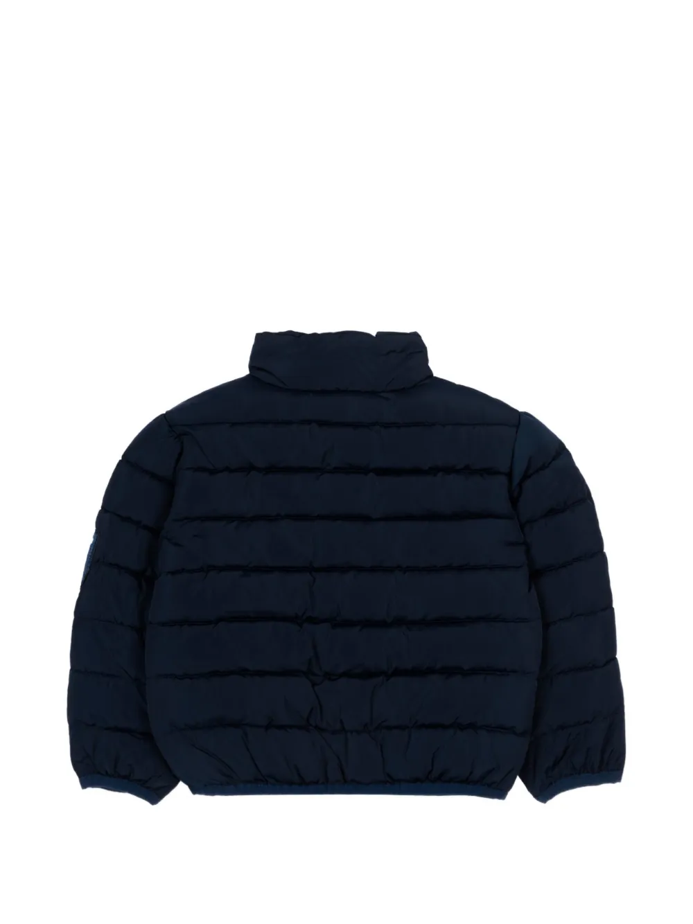  Trussardi Junior Quilted Bomber Jacket - Blue 