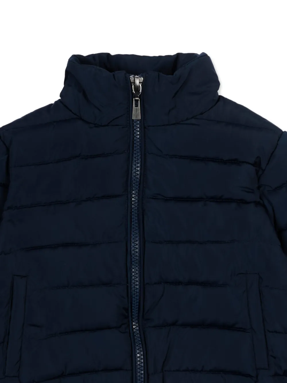  Trussardi Junior Quilted Bomber Jacket - Blue 