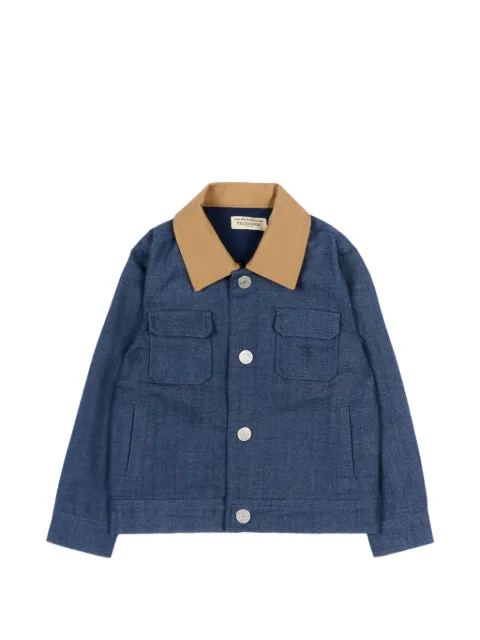 TRUSSARDI JUNIOR collared jacket