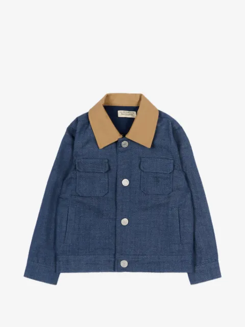 TRUSSARDI JUNIOR collared jacket